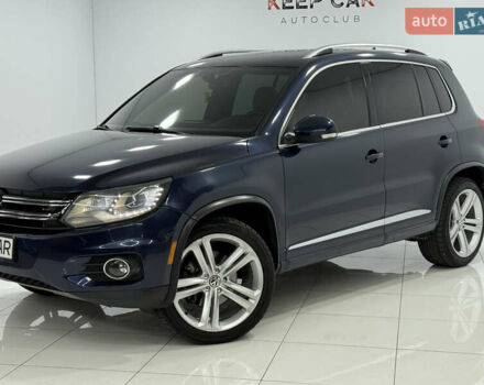 Синий Фольксваген Тигуан, объемом двигателя 1.98 л и пробегом 133 тыс. км за 13500 $, фото 1 на Automoto.ua