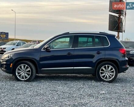 Синий Фольксваген Тигуан, объемом двигателя 2 л и пробегом 122 тыс. км за 14990 $, фото 4 на Automoto.ua
