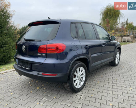 Синий Фольксваген Тигуан, объемом двигателя 2 л и пробегом 165 тыс. км за 11500 $, фото 6 на Automoto.ua
