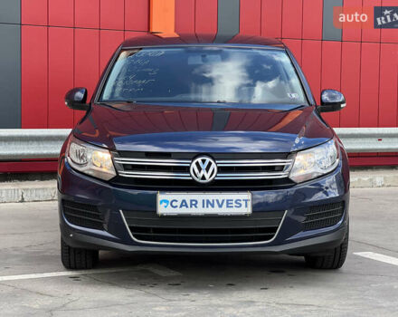 Синий Фольксваген Тигуан, объемом двигателя 2 л и пробегом 219 тыс. км за 12000 $, фото 2 на Automoto.ua