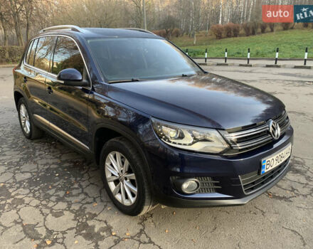 Синий Фольксваген Тигуан, объемом двигателя 1.97 л и пробегом 174 тыс. км за 15800 $, фото 3 на Automoto.ua