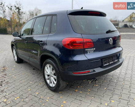 Синий Фольксваген Тигуан, объемом двигателя 2 л и пробегом 165 тыс. км за 11500 $, фото 4 на Automoto.ua