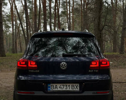 Синій Фольксваген Тігуан, об'ємом двигуна 1.98 л та пробігом 110 тис. км за 13700 $, фото 2 на Automoto.ua