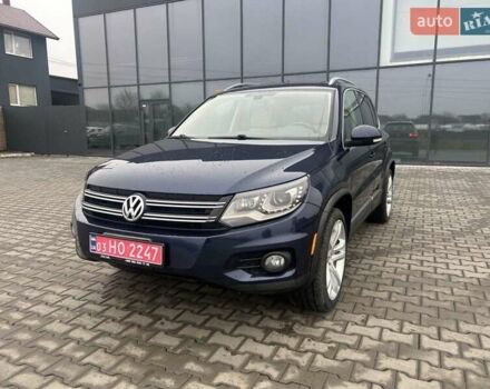 Синий Фольксваген Тигуан, объемом двигателя 2 л и пробегом 299 тыс. км за 12950 $, фото 1 на Automoto.ua