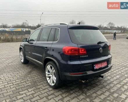 Синий Фольксваген Тигуан, объемом двигателя 2 л и пробегом 299 тыс. км за 12950 $, фото 2 на Automoto.ua