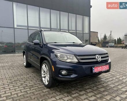 Синий Фольксваген Тигуан, объемом двигателя 2 л и пробегом 299 тыс. км за 12950 $, фото 4 на Automoto.ua
