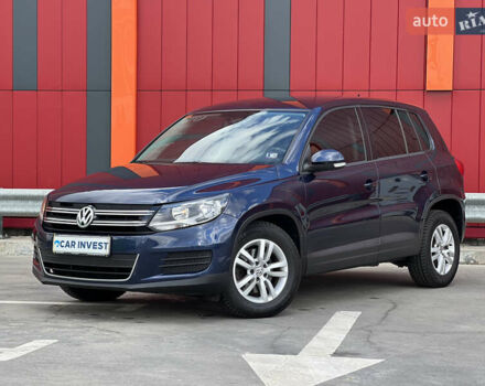 Синий Фольксваген Тигуан, объемом двигателя 2 л и пробегом 219 тыс. км за 12000 $, фото 4 на Automoto.ua
