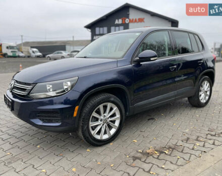 Синий Фольксваген Тигуан, объемом двигателя 2 л и пробегом 165 тыс. км за 11500 $, фото 2 на Automoto.ua