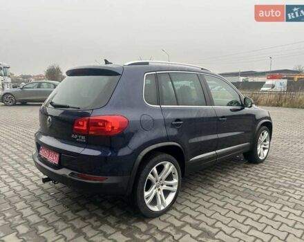 Синий Фольксваген Тигуан, объемом двигателя 2 л и пробегом 299 тыс. км за 12950 $, фото 3 на Automoto.ua