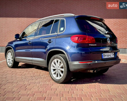 Синий Фольксваген Тигуан, объемом двигателя 2 л и пробегом 121 тыс. км за 16800 $, фото 14 на Automoto.ua