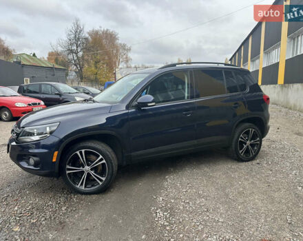Синій Фольксваген Тігуан, об'ємом двигуна 2 л та пробігом 139 тис. км за 13500 $, фото 6 на Automoto.ua