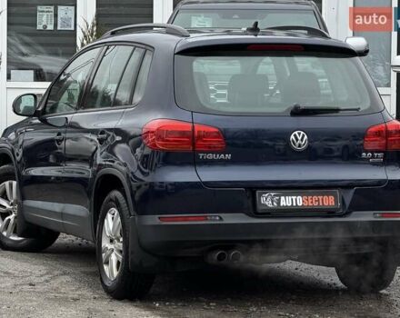 Синий Фольксваген Тигуан, объемом двигателя 1.98 л и пробегом 160 тыс. км за 13000 $, фото 4 на Automoto.ua