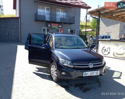 Синій Фольксваген Тігуан, об'ємом двигуна 1.98 л та пробігом 250 тис. км за 14000 $, фото 17 на Automoto.ua