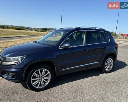 Синий Фольксваген Тигуан, объемом двигателя 1.98 л и пробегом 188 тыс. км за 14800 $, фото 3 на Automoto.ua