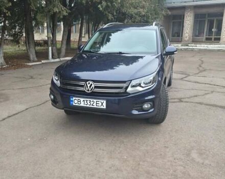 Синий Фольксваген Тигуан, объемом двигателя 1.98 л и пробегом 143 тыс. км за 15000 $, фото 1 на Automoto.ua