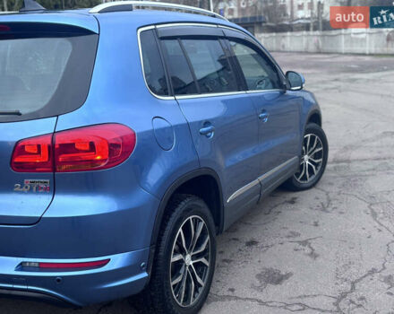 Синій Фольксваген Тігуан, об'ємом двигуна 1.97 л та пробігом 257 тис. км за 12500 $, фото 4 на Automoto.ua