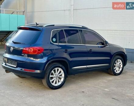 Синий Фольксваген Тигуан, объемом двигателя 2 л и пробегом 165 тыс. км за 16200 $, фото 14 на Automoto.ua