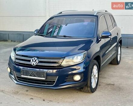 Синий Фольксваген Тигуан, объемом двигателя 2 л и пробегом 165 тыс. км за 16200 $, фото 2 на Automoto.ua