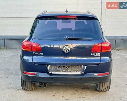 Синий Фольксваген Тигуан, объемом двигателя 2 л и пробегом 165 тыс. км за 16200 $, фото 12 на Automoto.ua