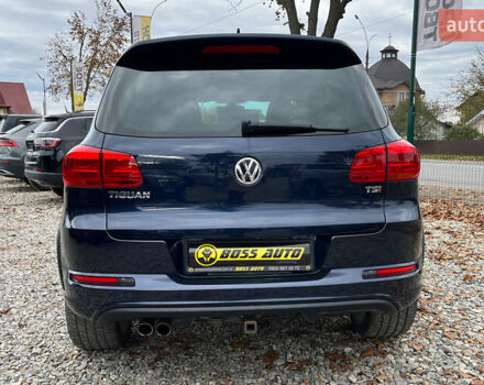 Синий Фольксваген Тигуан, объемом двигателя 1.98 л и пробегом 92 тыс. км за 14700 $, фото 4 на Automoto.ua