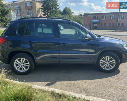 Синий Фольксваген Тигуан, объемом двигателя 1.98 л и пробегом 158 тыс. км за 12600 $, фото 7 на Automoto.ua