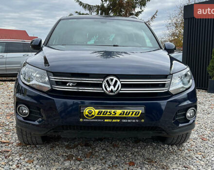 Синий Фольксваген Тигуан, объемом двигателя 1.98 л и пробегом 92 тыс. км за 14700 $, фото 1 на Automoto.ua