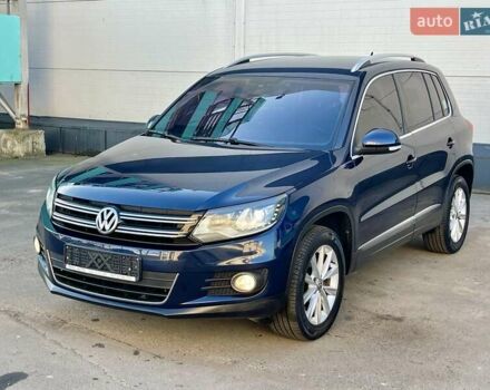 Синий Фольксваген Тигуан, объемом двигателя 2 л и пробегом 165 тыс. км за 16200 $, фото 5 на Automoto.ua