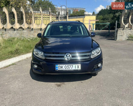 Синий Фольксваген Тигуан, объемом двигателя 1.98 л и пробегом 158 тыс. км за 12600 $, фото 1 на Automoto.ua