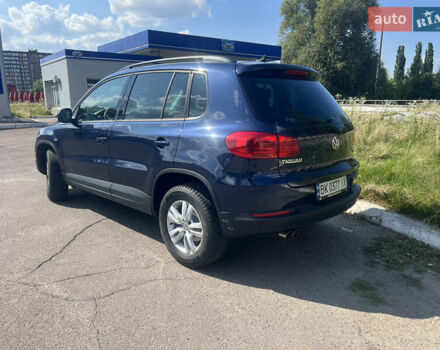 Синий Фольксваген Тигуан, объемом двигателя 1.98 л и пробегом 158 тыс. км за 12600 $, фото 4 на Automoto.ua