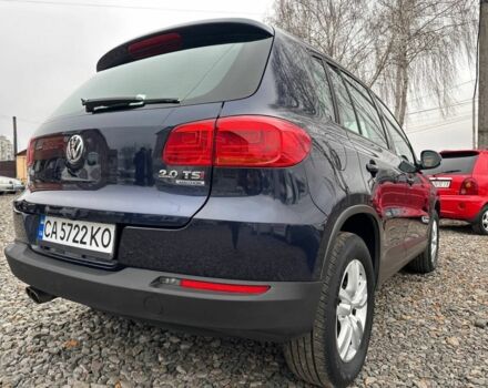 Синий Фольксваген Тигуан, объемом двигателя 2 л и пробегом 100 тыс. км за 13300 $, фото 2 на Automoto.ua