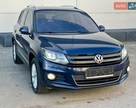 Синий Фольксваген Тигуан, объемом двигателя 2 л и пробегом 165 тыс. км за 16200 $, фото 40 на Automoto.ua