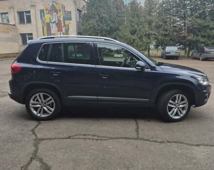 Синий Фольксваген Тигуан, объемом двигателя 1.98 л и пробегом 143 тыс. км за 15000 $, фото 9 на Automoto.ua