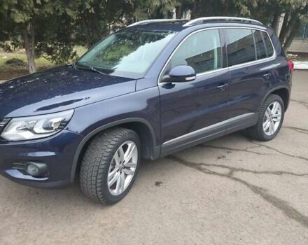 Синий Фольксваген Тигуан, объемом двигателя 1.98 л и пробегом 143 тыс. км за 15000 $, фото 2 на Automoto.ua