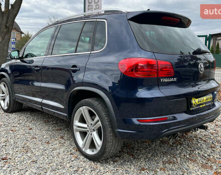 Синий Фольксваген Тигуан, объемом двигателя 1.98 л и пробегом 92 тыс. км за 14700 $, фото 5 на Automoto.ua