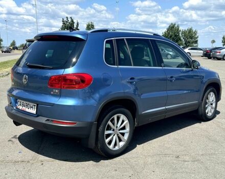 Синий Фольксваген Тигуан, объемом двигателя 2 л и пробегом 80 тыс. км за 14500 $, фото 4 на Automoto.ua