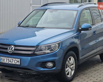 Синій Фольксваген Тігуан, об'ємом двигуна 1.98 л та пробігом 206 тис. км за 10999 $, фото 2 на Automoto.ua