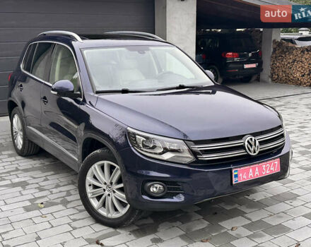 Синий Фольксваген Тигуан, объемом двигателя 1.98 л и пробегом 167 тыс. км за 14300 $, фото 3 на Automoto.ua