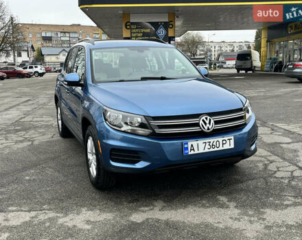 Синий Фольксваген Тигуан, объемом двигателя 1.98 л и пробегом 90 тыс. км за 13000 $, фото 12 на Automoto.ua