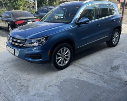 Синий Фольксваген Тигуан, объемом двигателя 1.98 л и пробегом 97 тыс. км за 16000 $, фото 1 на Automoto.ua