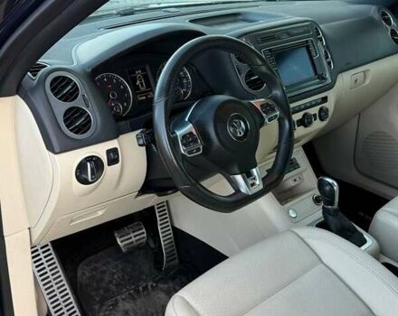 Синий Фольксваген Тигуан, объемом двигателя 2 л и пробегом 129 тыс. км за 14100 $, фото 20 на Automoto.ua