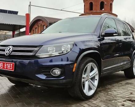 Синий Фольксваген Тигуан, объемом двигателя 2 л и пробегом 129 тыс. км за 12700 $, фото 3 на Automoto.ua