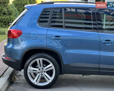 Синий Фольксваген Тигуан, объемом двигателя 1.98 л и пробегом 136 тыс. км за 14500 $, фото 10 на Automoto.ua