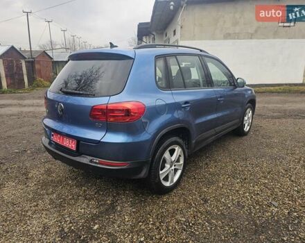 Синий Фольксваген Тигуан, объемом двигателя 2 л и пробегом 152 тыс. км за 10700 $, фото 13 на Automoto.ua