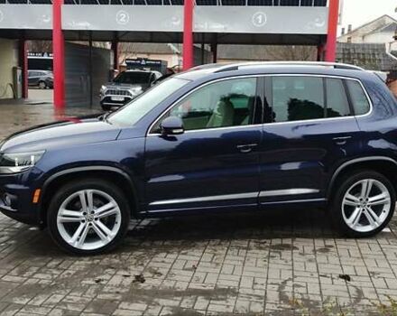 Синий Фольксваген Тигуан, объемом двигателя 2 л и пробегом 129 тыс. км за 12700 $, фото 16 на Automoto.ua