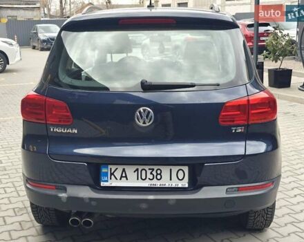 Синий Фольксваген Тигуан, объемом двигателя 1.98 л и пробегом 95 тыс. км за 12500 $, фото 6 на Automoto.ua