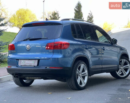 Синий Фольксваген Тигуан, объемом двигателя 1.98 л и пробегом 136 тыс. км за 14500 $, фото 17 на Automoto.ua