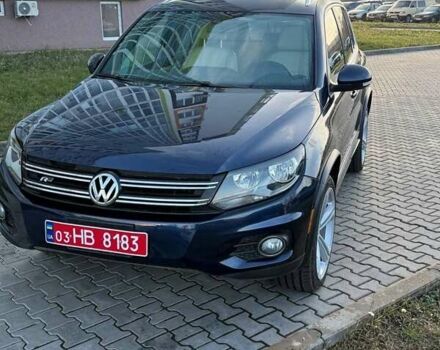 Синий Фольксваген Тигуан, объемом двигателя 2 л и пробегом 129 тыс. км за 14100 $, фото 14 на Automoto.ua