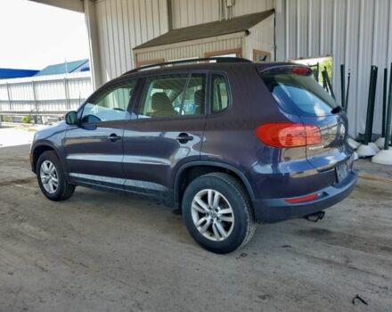 Синий Фольксваген Тигуан, объемом двигателя 2 л и пробегом 130 тыс. км за 9600 $, фото 3 на Automoto.ua