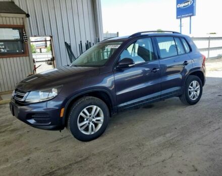 Синий Фольксваген Тигуан, объемом двигателя 2 л и пробегом 130 тыс. км за 9600 $, фото 1 на Automoto.ua