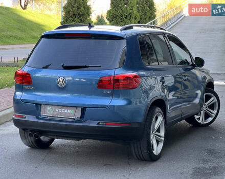 Синий Фольксваген Тигуан, объемом двигателя 1.98 л и пробегом 136 тыс. км за 14500 $, фото 14 на Automoto.ua